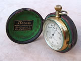 Gilded pocket barometer by J Lizars Edinburgh,  circa 1885